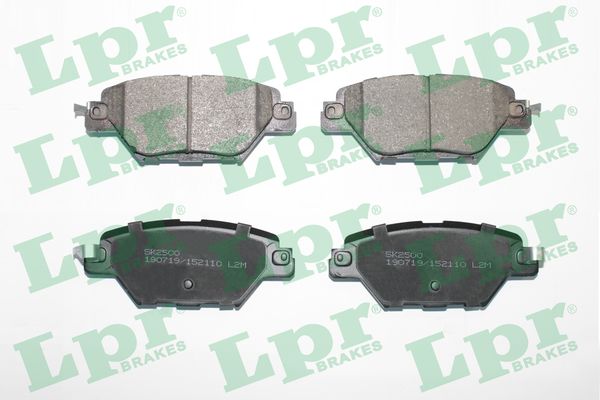 Kit pastiglie freno, Freno a disco - 05P2110 LPR