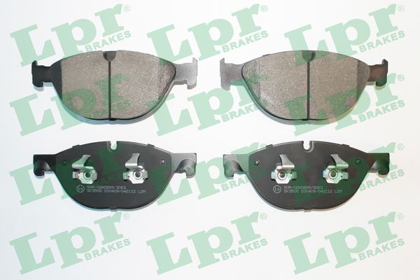 Комплект тормозных колодок, дисковый тормоз - 05P2112 LPR