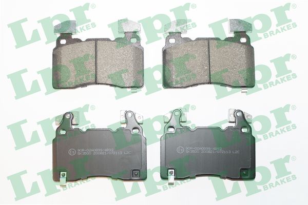 Kit pastiglie freno, Freno a disco - 05P2113 LPR