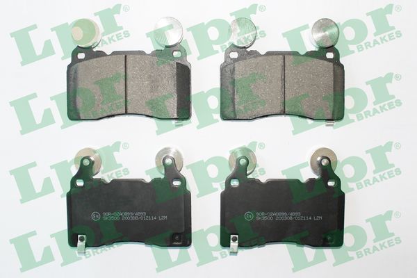 Brake Pad Set, disc brake - 05P2114 LPR