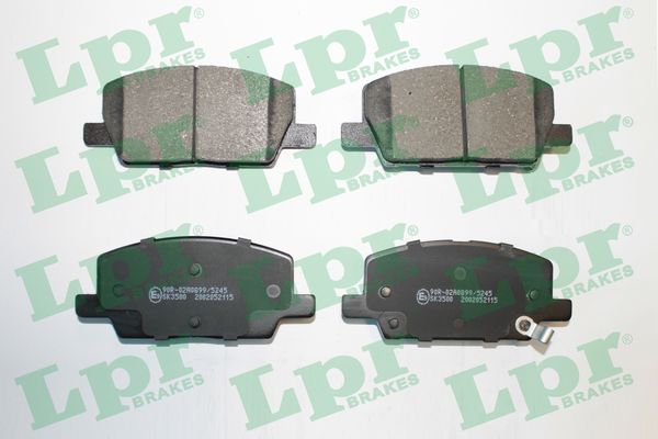 Kit pastiglie freno, Freno a disco - 05P2115 LPR