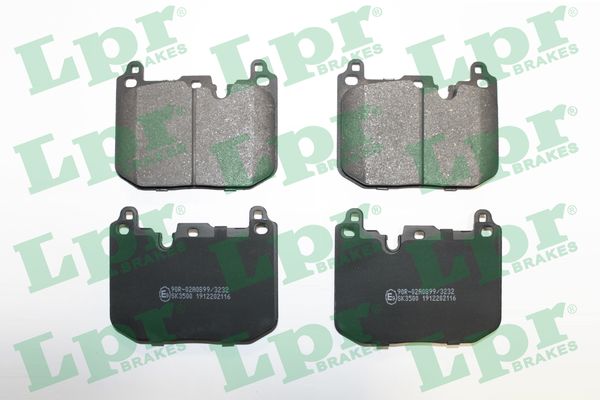 Kit pastiglie freno, Freno a disco - 05P2116 LPR