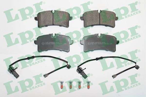 Комплект тормозных колодок, дисковый тормоз - 05P2131 LPR