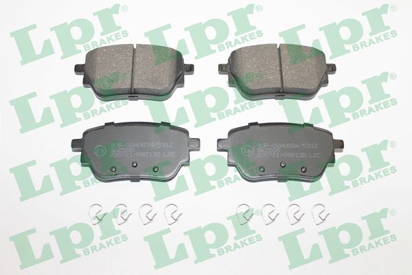 Brake Pad Set, disc brake - 05P2132 LPR