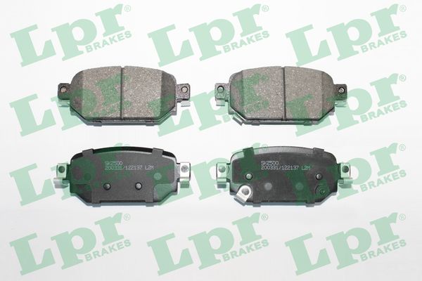 Brake Pad Set, disc brake - 05P2137 LPR