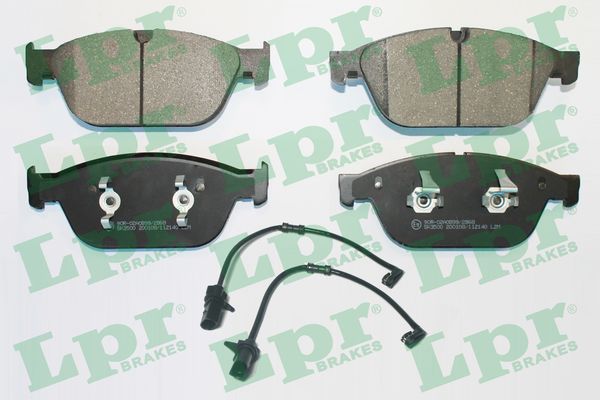 Kit pastiglie freno, Freno a disco - 05P2140A LPR