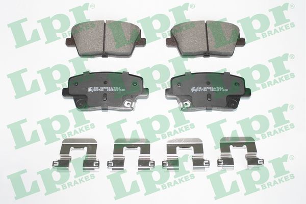 Kit pastiglie freno, Freno a disco - 05P2142K LPR