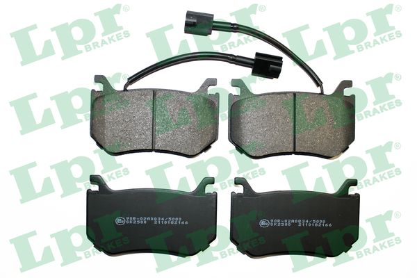 Kit pastiglie freno, Freno a disco - 05P2166 LPR