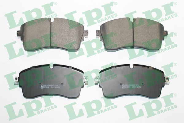 Brake Pad Set, disc brake - 05P2174 LPR