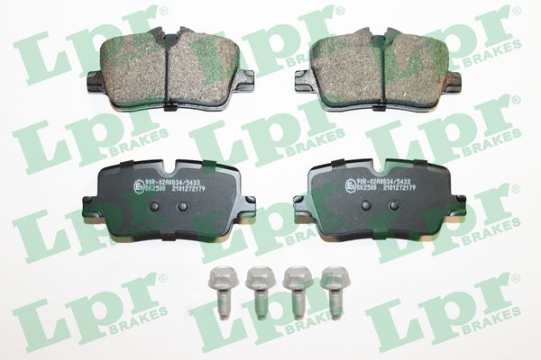 Brake Pad Set, disc brake - 05P2179 LPR