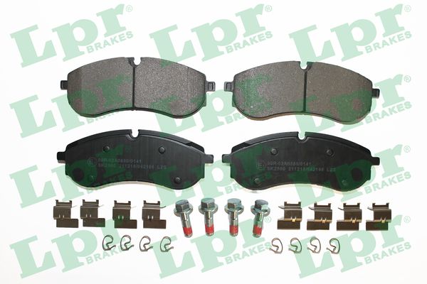 Комплект тормозных колодок, дисковый тормоз - 05P2196 LPR