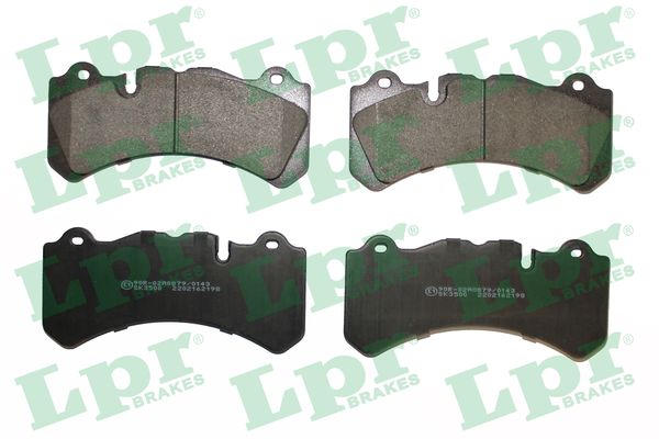 Kit pastiglie freno, Freno a disco - 05P2198 LPR