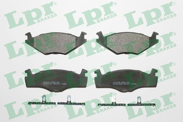 Kit pastiglie freno, Freno a disco - 05P225 LPR