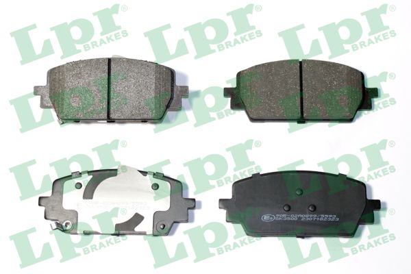 Kit pastiglie freno, Freno a disco - 05P2323 LPR