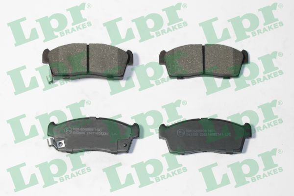 Brake Pad Set, disc brake - 05P2341 LPR