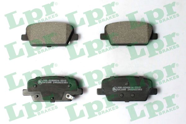 Brake Pad Set, disc brake - 05P2383 LPR