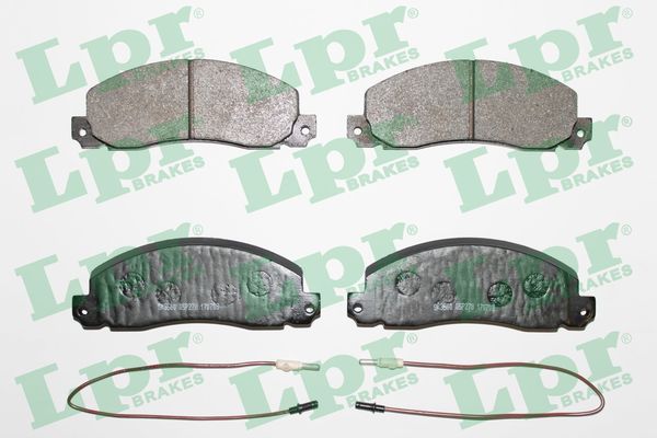 Brake Pad Set, disc brake - 05P278 LPR