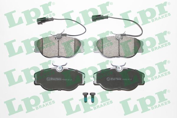Brake Pad Set, disc brake - 05P286 LPR