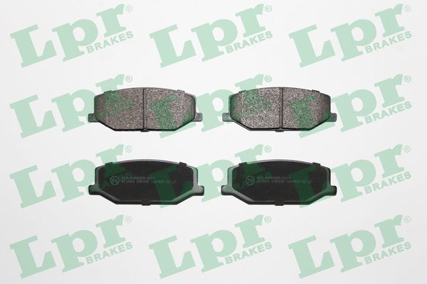 Brake Pad Set, disc brake - 05P290 LPR