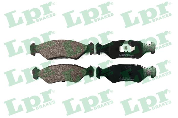 Комплект тормозных колодок, дисковый тормоз - 05P295 LPR