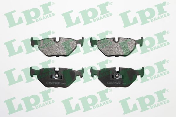 Комплект тормозных колодок, дисковый тормоз - 05P297 LPR