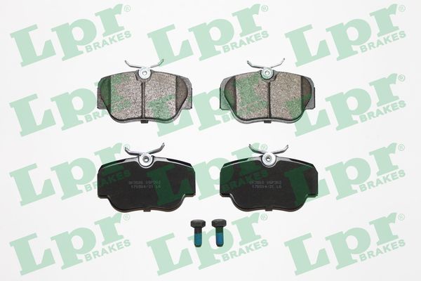 Brake Pad Set, disc brake - 05P302 LPR