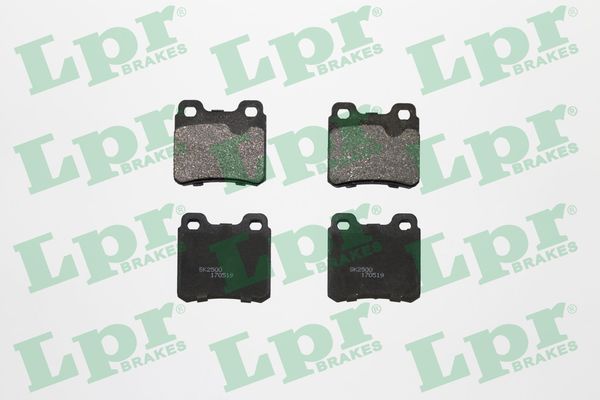 Kit pastiglie freno, Freno a disco - 05P317 LPR