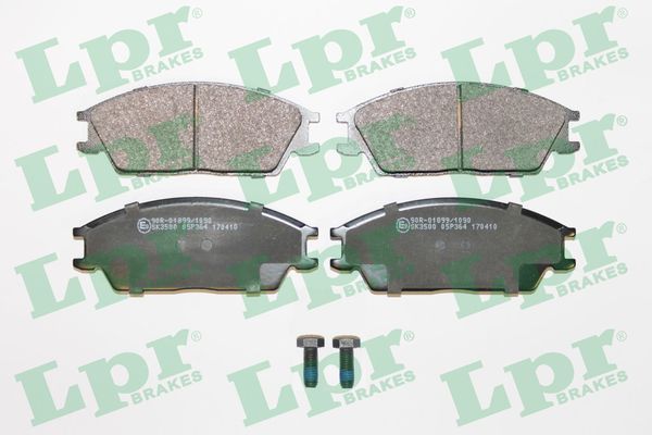 Комплект тормозных колодок, дисковый тормоз - 05P364 LPR