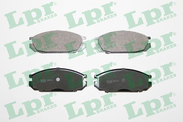 Комплект тормозных колодок, дисковый тормоз - 05P376 LPR