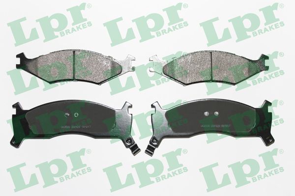 Комплект тормозных колодок, дисковый тормоз - 05P426 LPR
