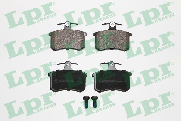 Комплект тормозных колодок, дисковый тормоз - 05P440 LPR