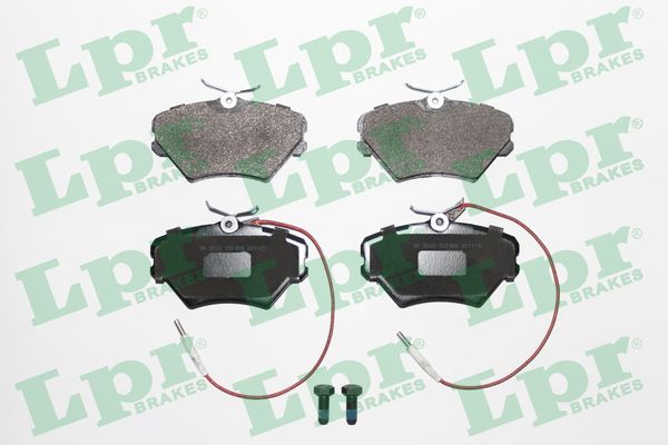 Комплект тормозных колодок, дисковый тормоз - 05P469 LPR