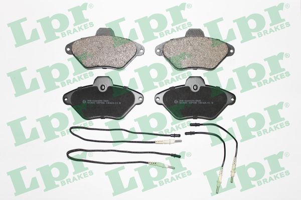 Kit pastiglie freno, Freno a disco - 05P486 LPR