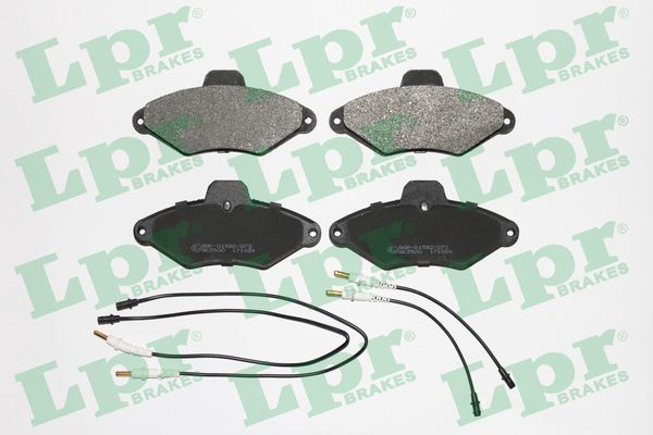 Kit pastiglie freno, Freno a disco - 05P487 LPR