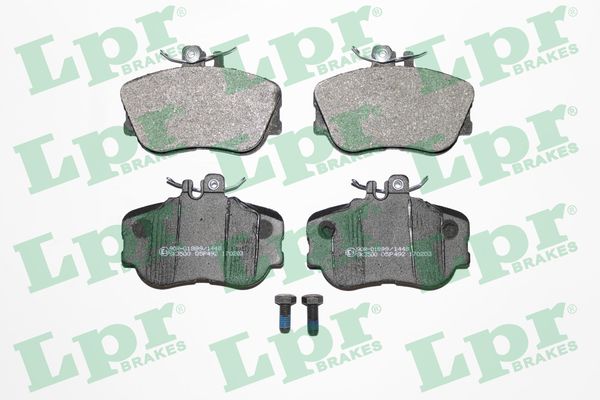 Kit pastiglie freno, Freno a disco - 05P492 LPR