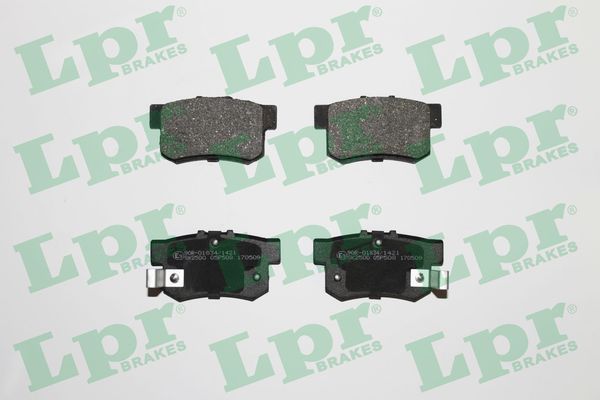Brake Pad Set, disc brake - 05P508 LPR