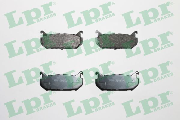 Brake Pad Set, disc brake - 05P512 LPR
