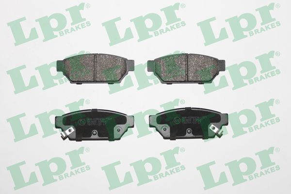 Комплект тормозных колодок, дисковый тормоз - 05P547 LPR