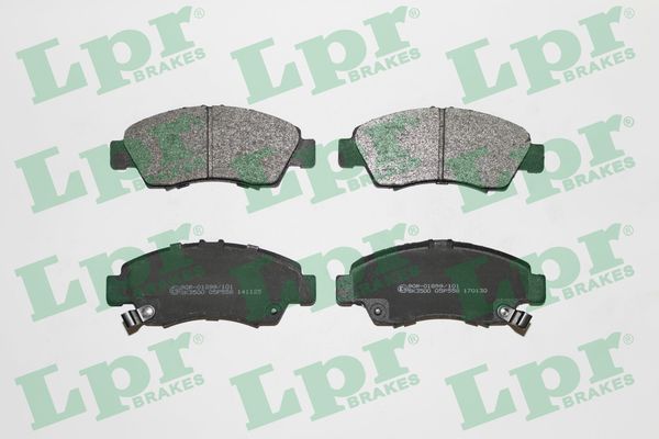 Kit pastiglie freno, Freno a disco - 05P558 LPR
