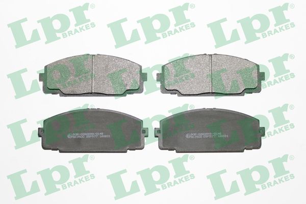 Brake Pad Set, disc brake - 05P577 LPR