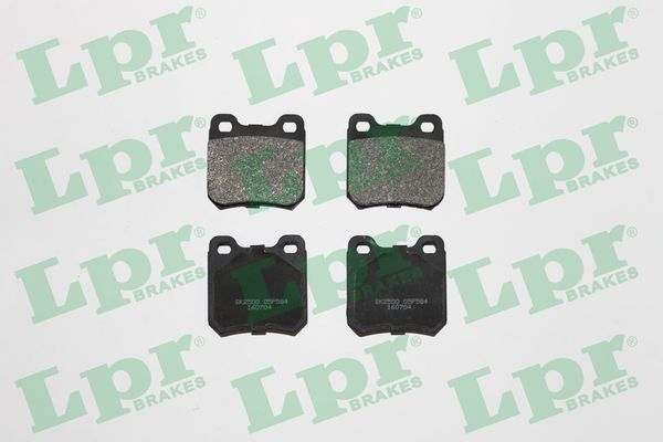 Kit pastiglie freno, Freno a disco - 05P584 LPR