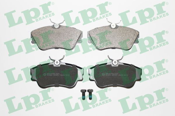 Комплект тормозных колодок, дисковый тормоз - 05P605 LPR