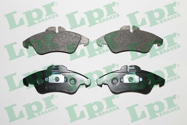 Комплект тормозных колодок, дисковый тормоз - 05P608 LPR