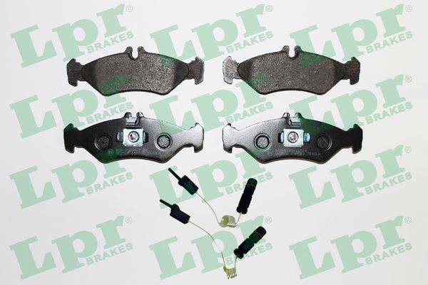 Brake Pad Set, disc brake - 05P609A LPR