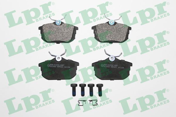 Kit pastiglie freno, Freno a disco - 05P621 LPR