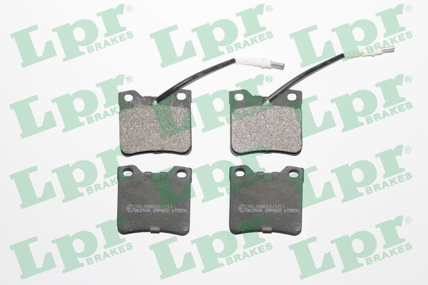 Kit pastiglie freno, Freno a disco - 05P623 LPR