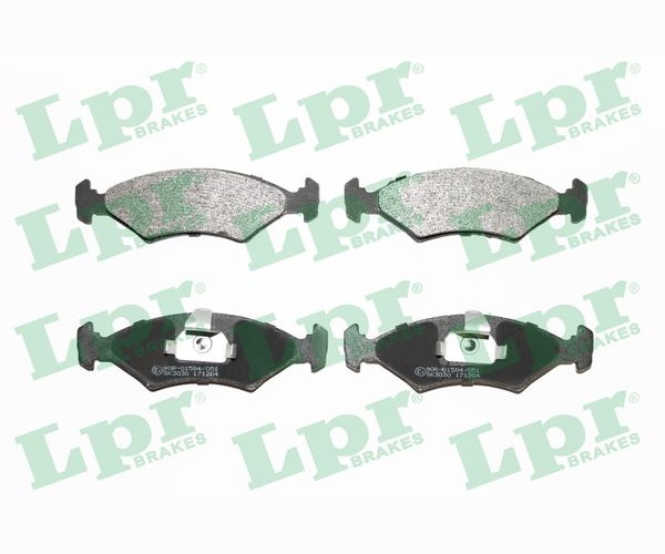 Brake Pad Set, disc brake - 05P628 LPR