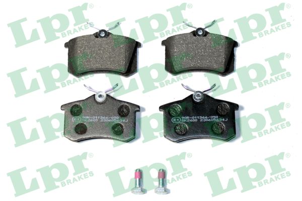Kit pastiglie freno, Freno a disco - 05P634 LPR