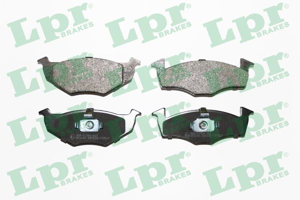 Комплект тормозных колодок, дисковый тормоз - 05P638 LPR
