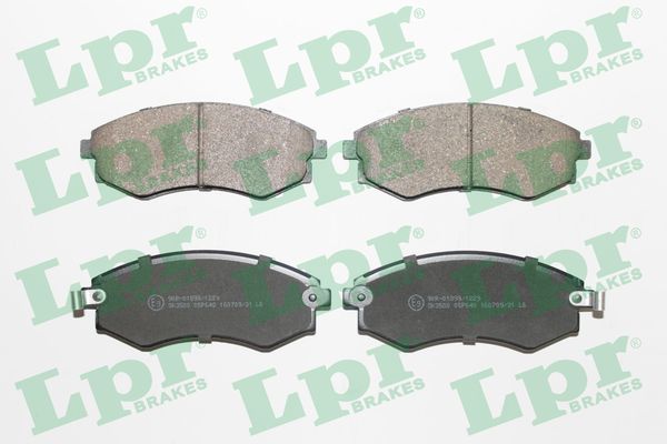 Brake Pad Set, disc brake - 05P640 LPR